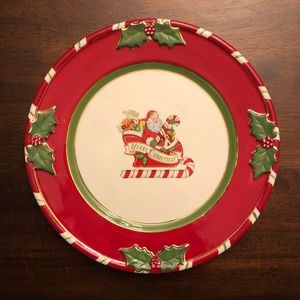 Christopher Radko Letters to Santa 9” Salad Plate